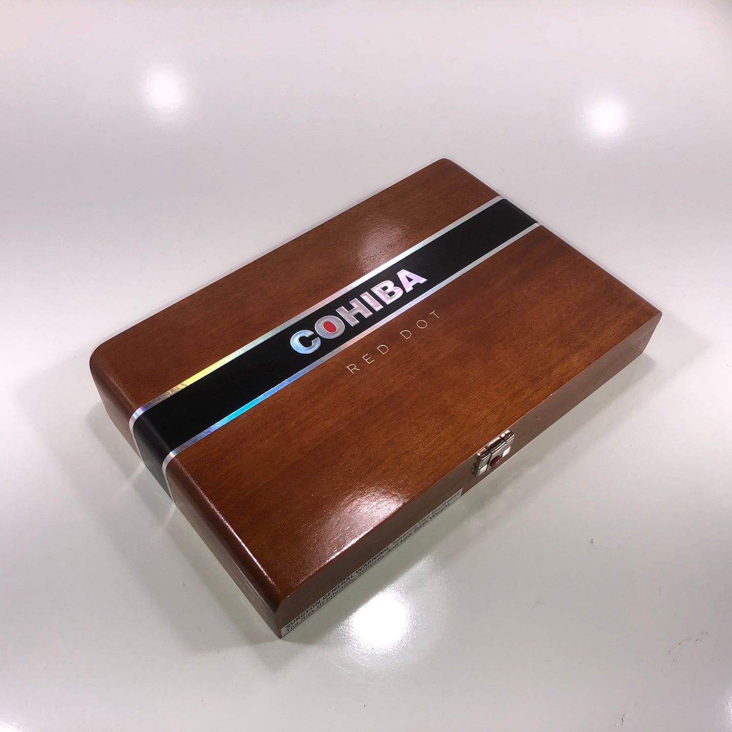 Cohiba Red Dot Toro Empty Wooden Cigar Box 12.25x8x2