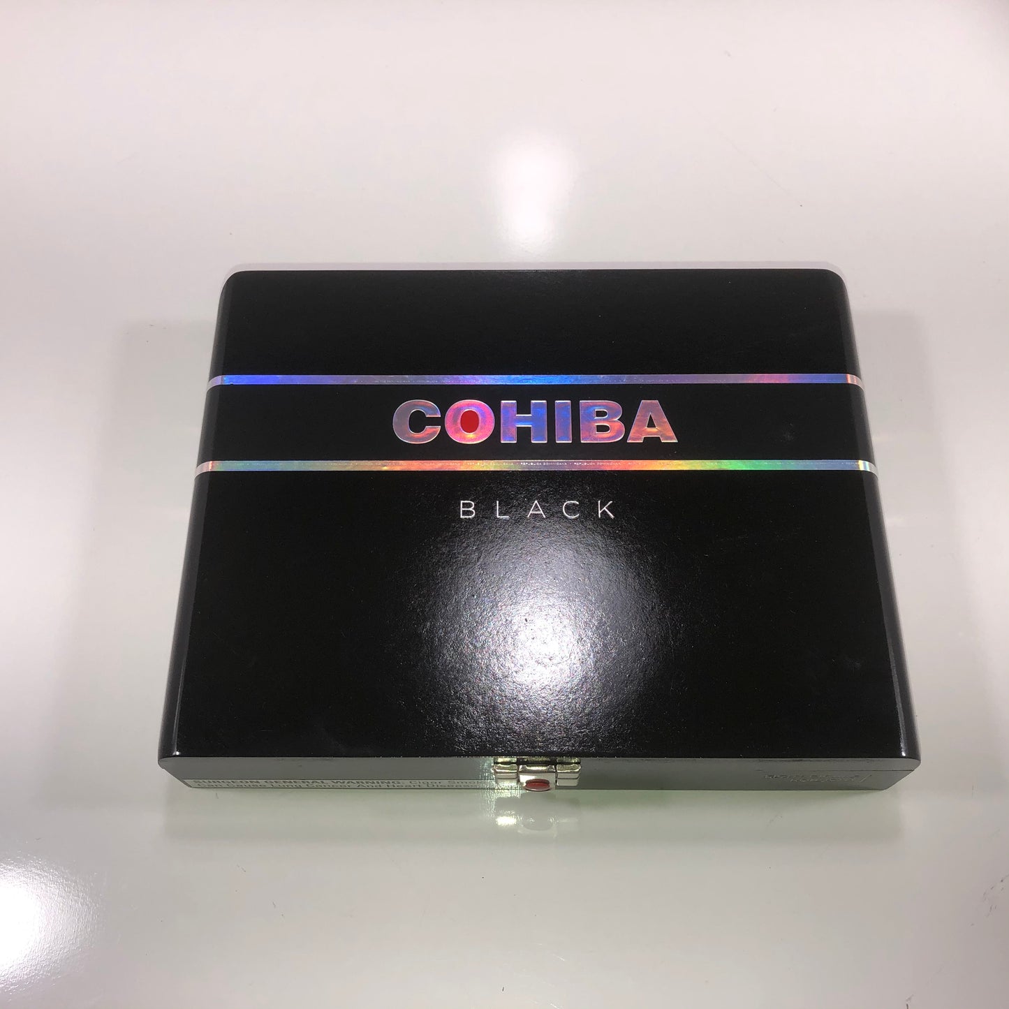 Cohiba Black Robusto Empty Wooden Cigar Box 9.75x7.5x2