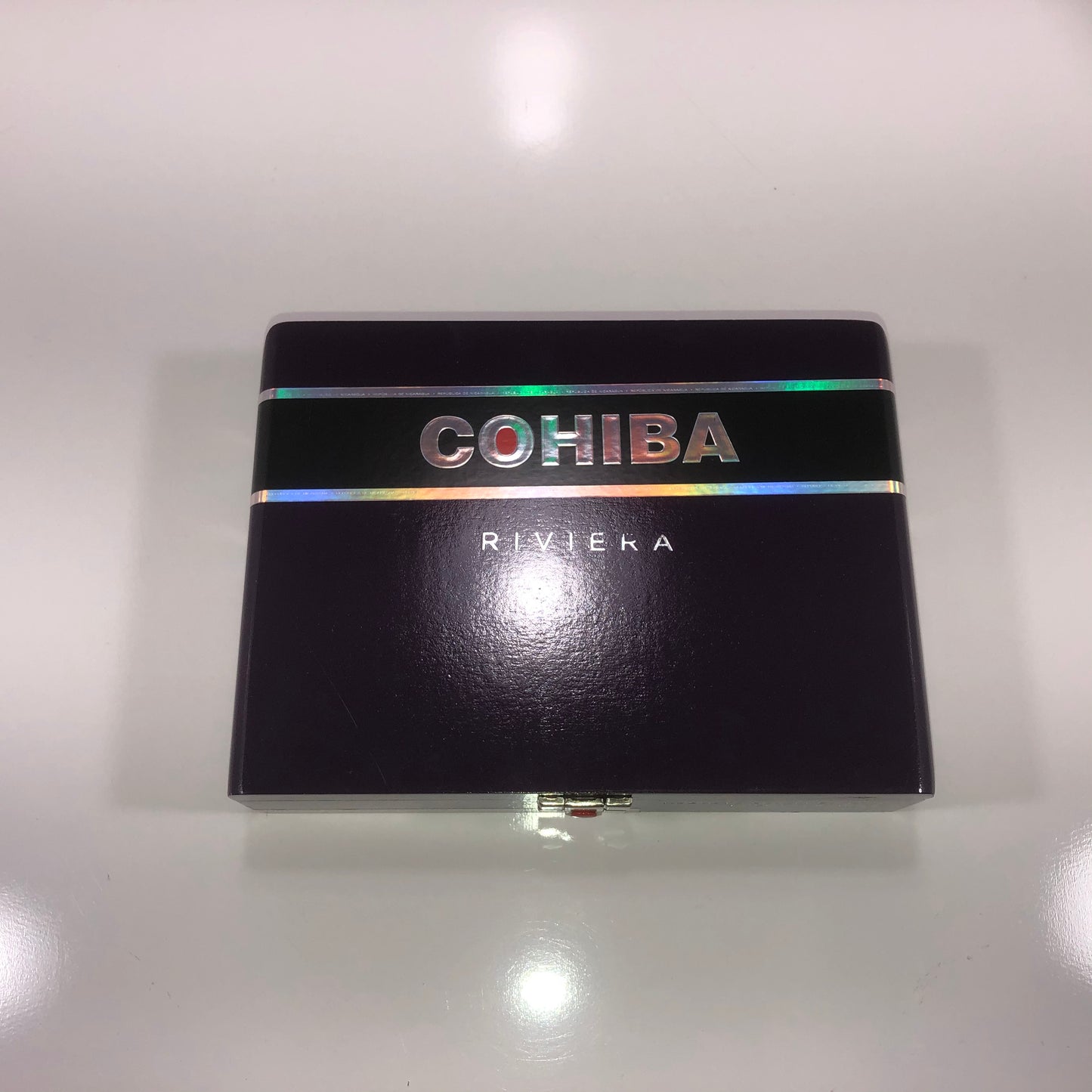 Cohiba Riviera Robusto Empty Wooden Cigar Box 8.5x6x2.25