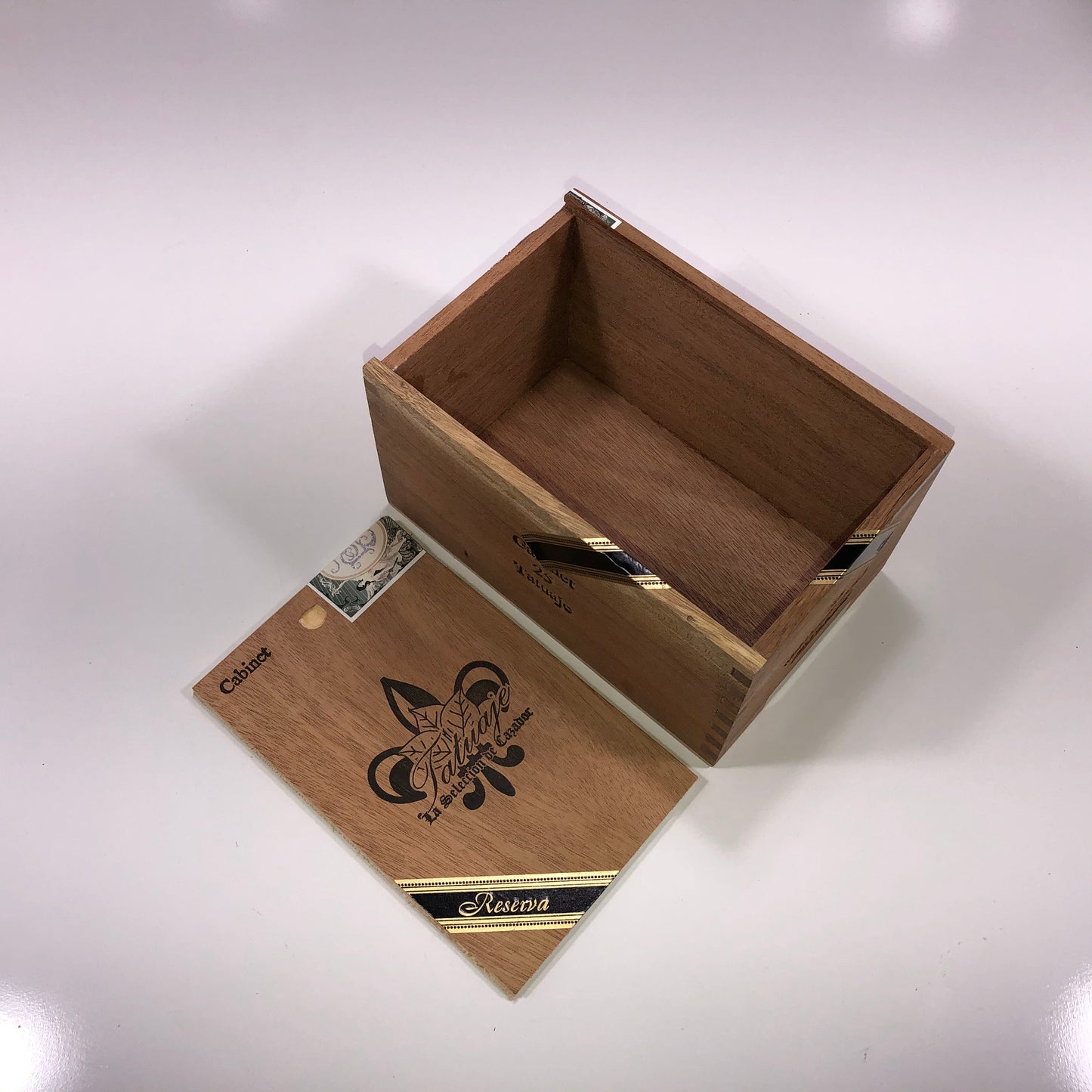 Tatuaje Cojonu Broadleaf 2012 Empty Wooden Cigar Box 4.75x7.25x4