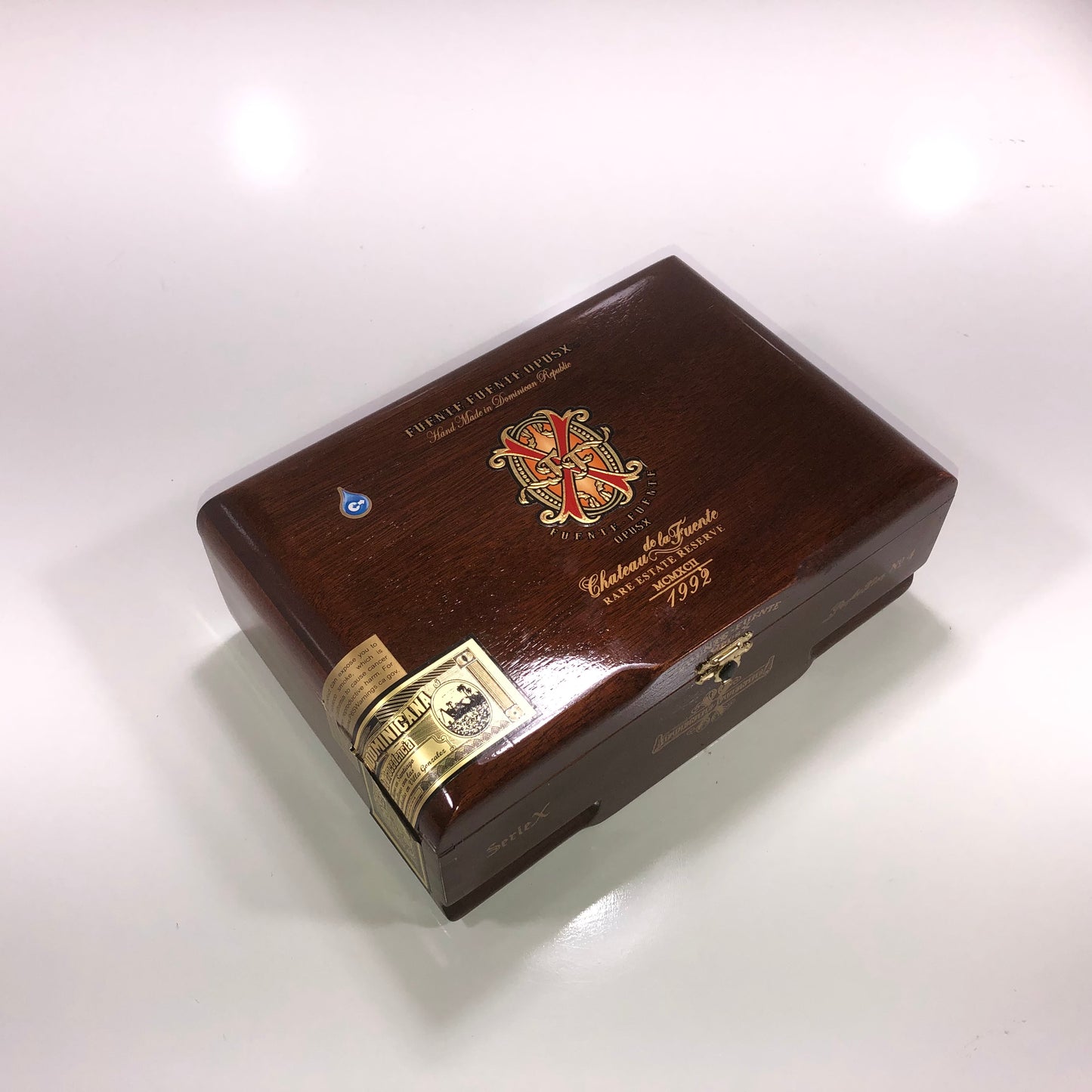 Arturo Fuente Opus X Perfection No4 Empty Wooden Cigar Box 9.25x6.25x3.5