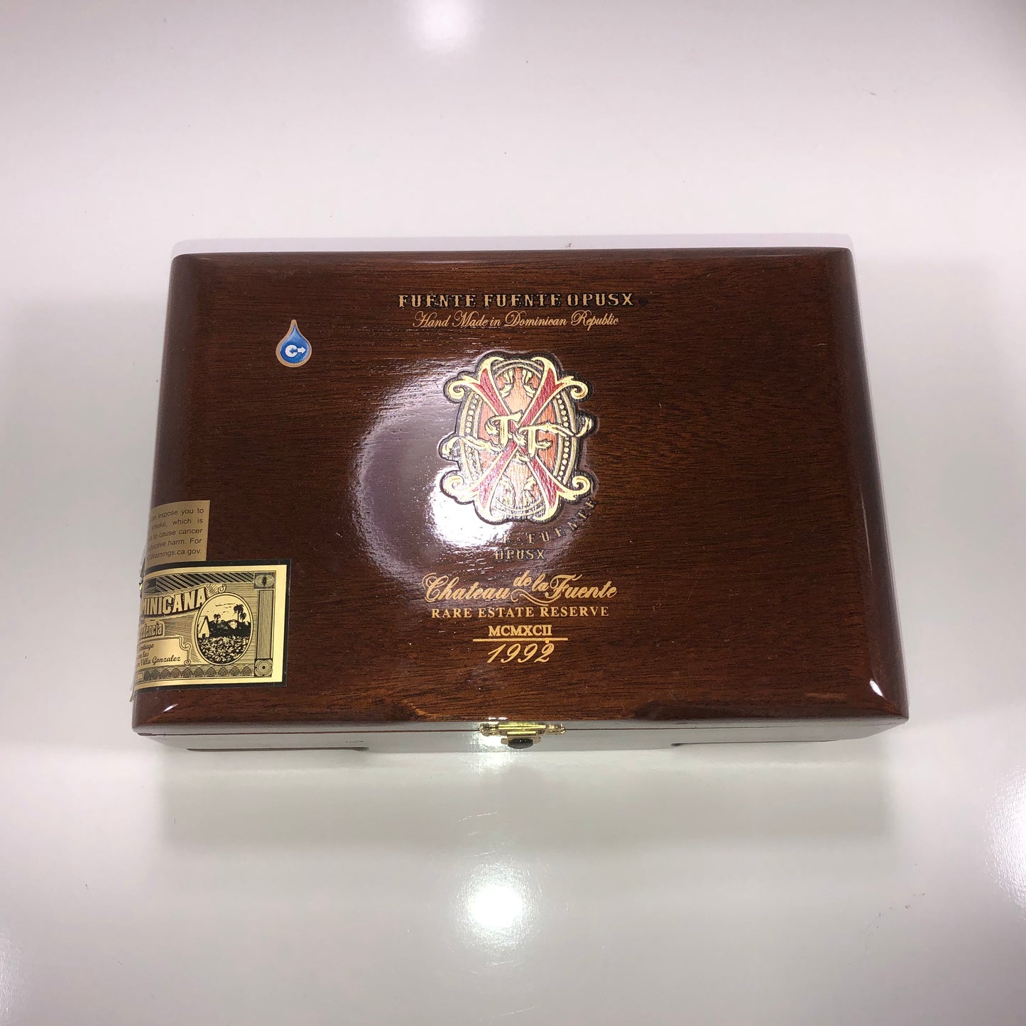 Arturo Fuente Opus X Perfection No4 Empty Wooden Cigar Box 9.25x6.25x3.5