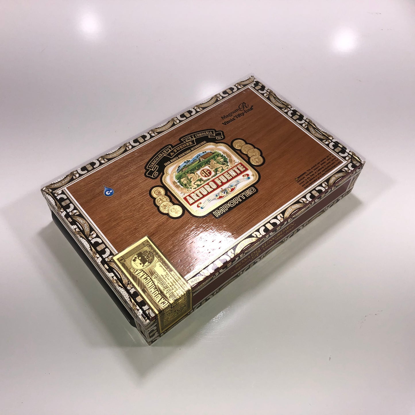 Arturo Fuente Rosado Sungrown 54 Empty Cigar Box 10.75x6.75x2