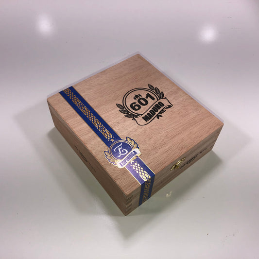 Espinosa 601 Maduro Toro Empty Wooden Cigar Box 6.75x7.5x2.5