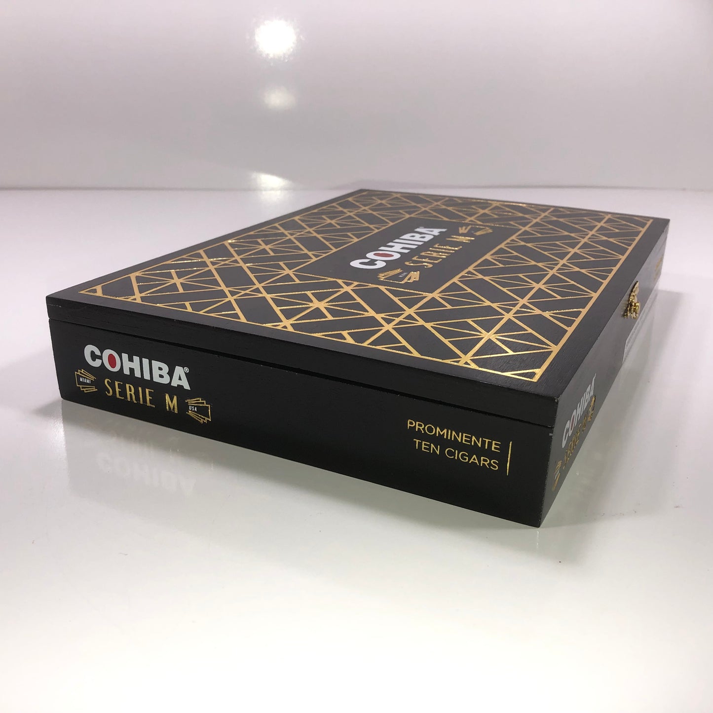 Cohiba Serie M Prominente Empty Wooden Cigar Box 12.25x8.75x2