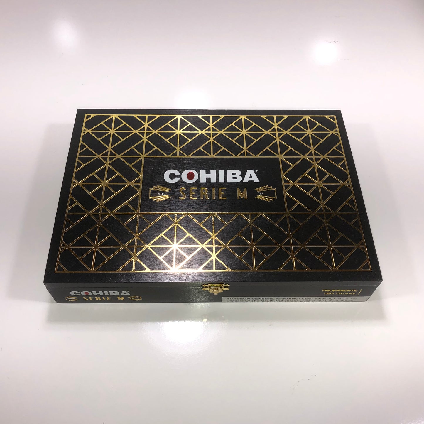 Cohiba Serie M Prominente Empty Wooden Cigar Box 12.25x8.75x2