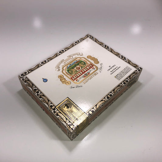 Arturo Fuente Chateau Churchill Empty Cigar Box 10x7.75x2