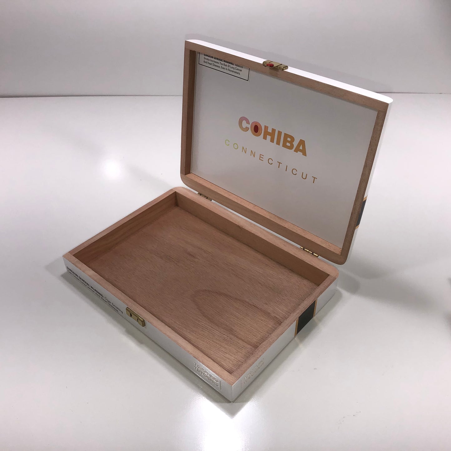 Cohiba Connecticut Toro Tubo Empty Wooden Cigar Box 10.75x7.75x2