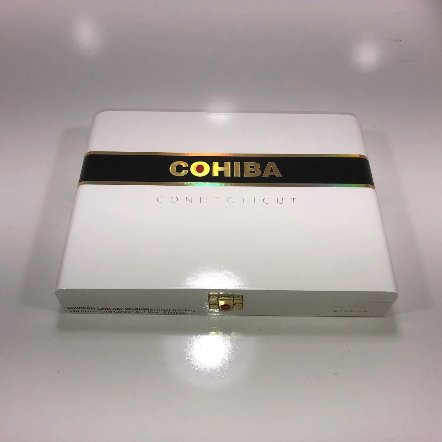 Cohiba Connecticut Toro Tubo Empty Wooden Cigar Box 10.75x7.75x2