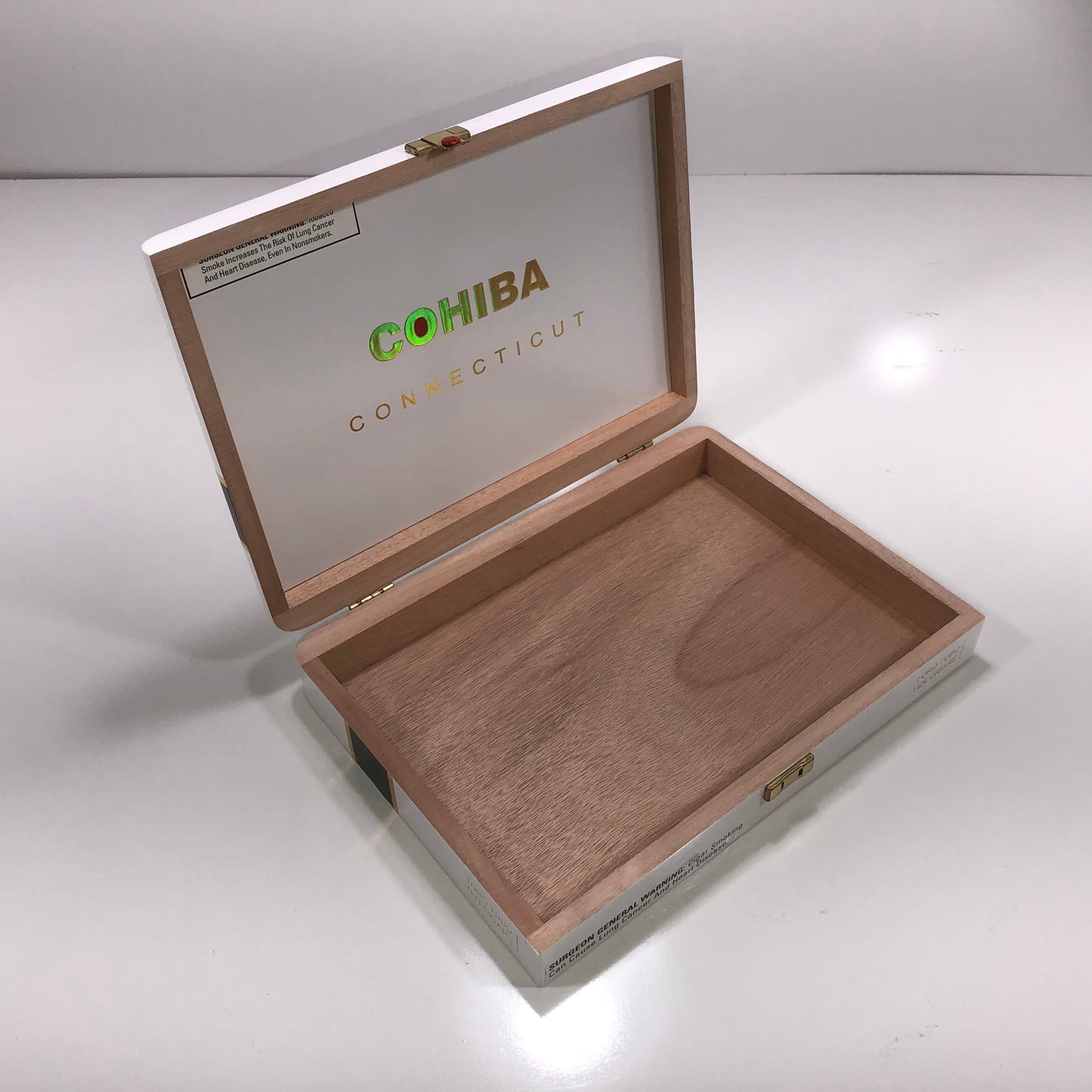 Cohiba Connecticut Toro Tubo Empty Wooden Cigar Box 10.75x7.75x2