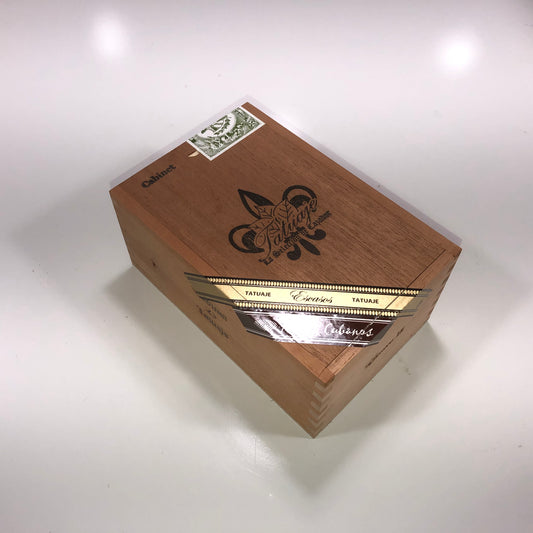 Tatuaje Cabinet Escasos Empty Wooden Cigar Box 4.75x7.25x3.25