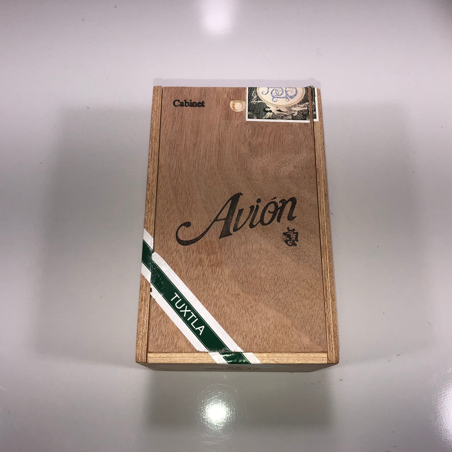 Tatuaje Tuxtla Avion 13 Empty Wooden Cigar Box 4.75x7.5x3.75