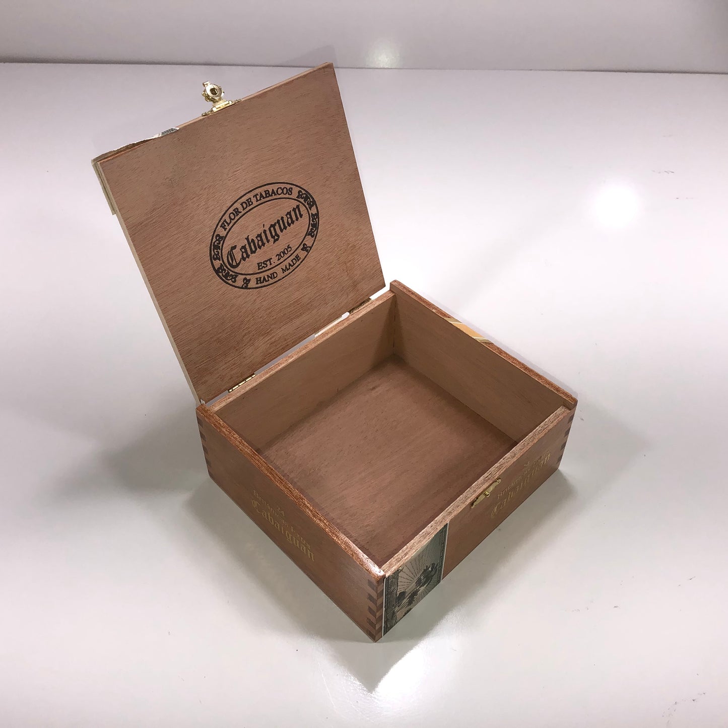 Tatuaje Cabaiguan Empty Wooden Cigar Box 6.5x6x2.75