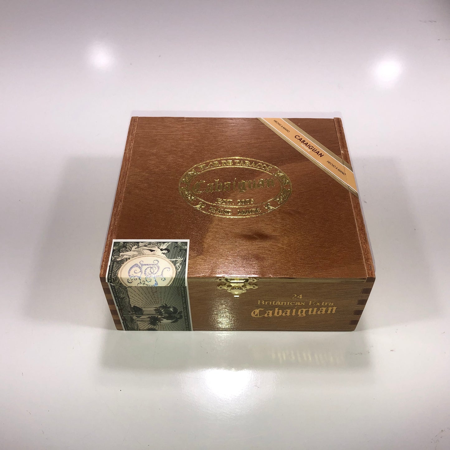 Tatuaje Cabaiguan Empty Wooden Cigar Box 6.5x6x2.75