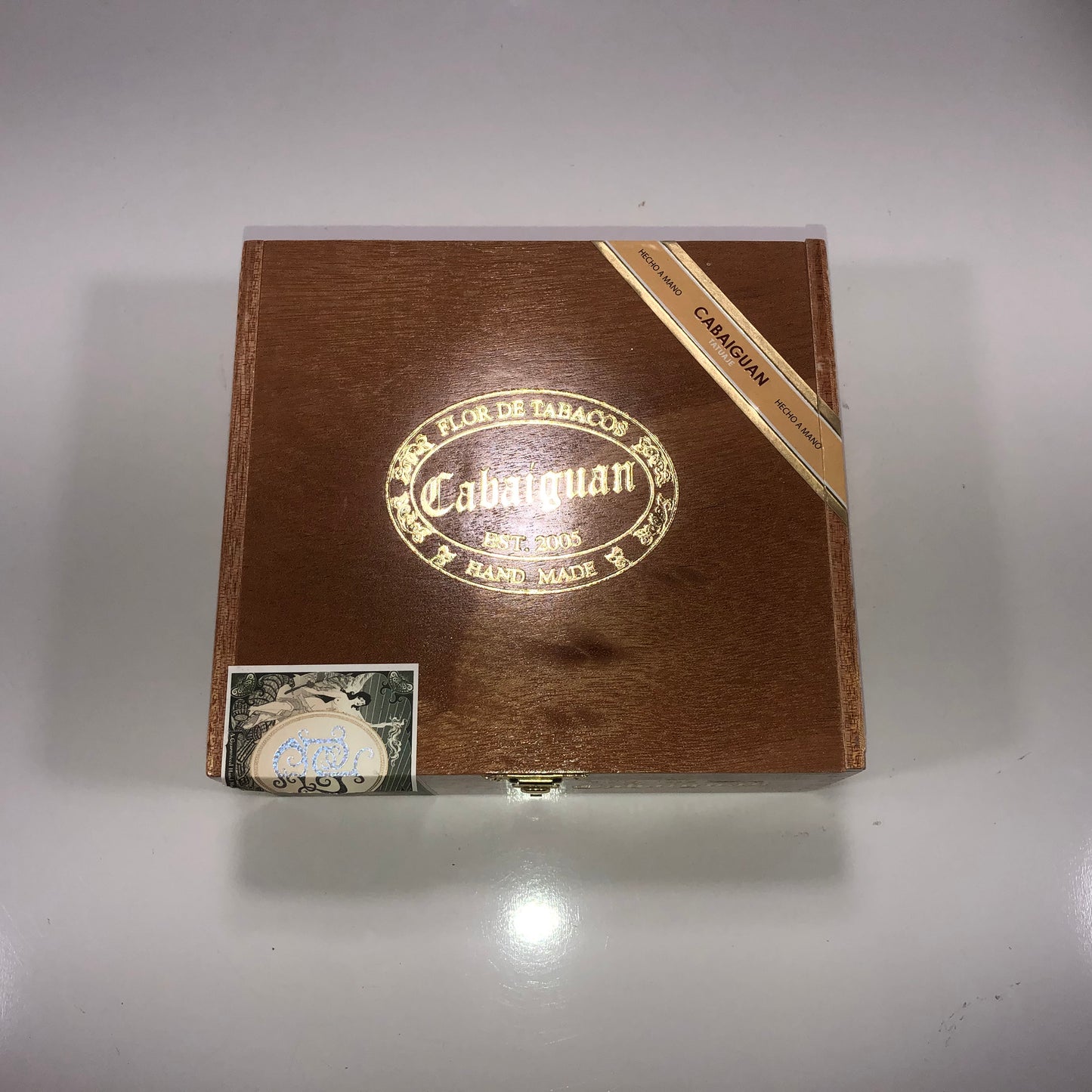 Tatuaje Cabaiguan Empty Wooden Cigar Box 6.5x6x2.75