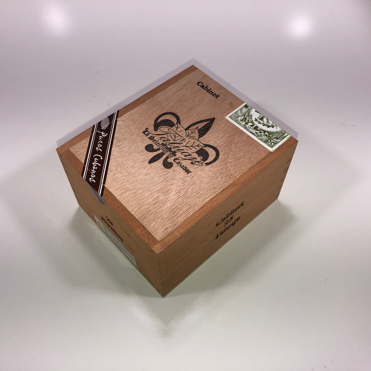 Tatuaje Cabinet Noellas Empty Wooden Cigar Box 4.75x5.75x3.5