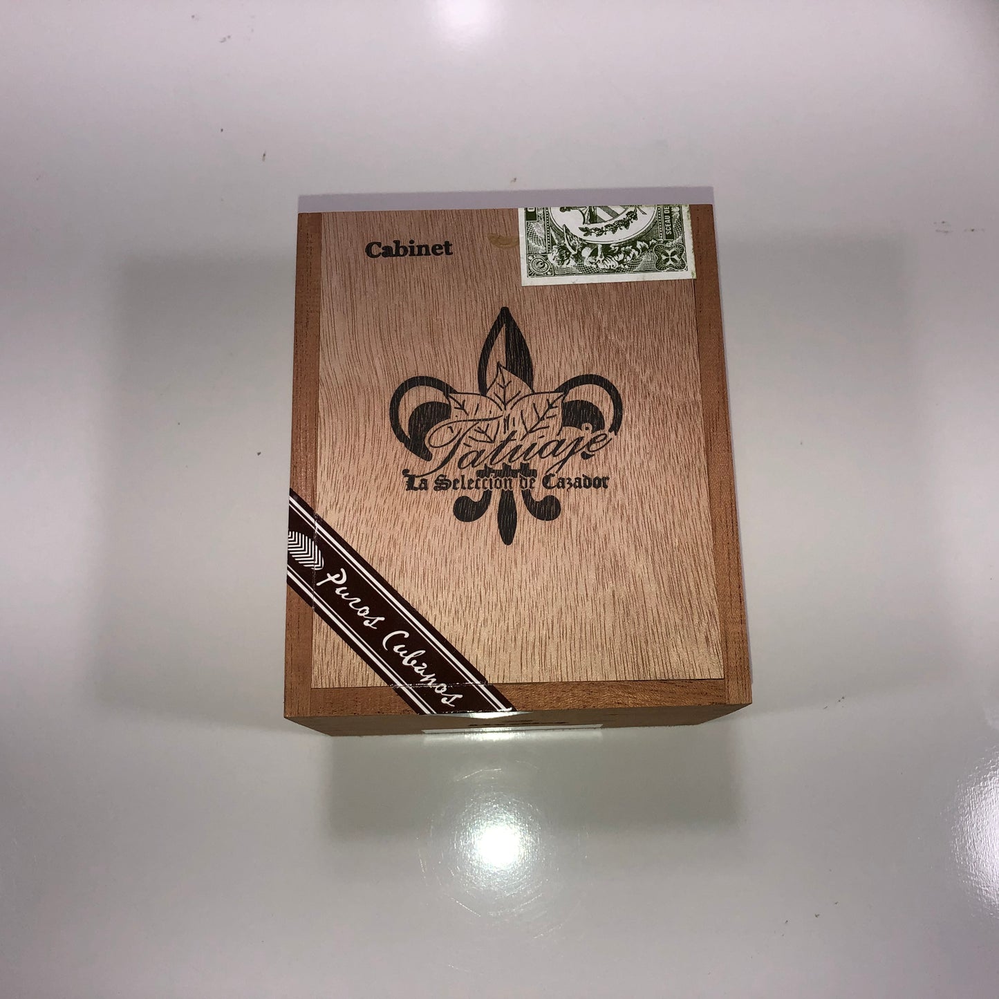 Tatuaje Cabinet Noellas Empty Wooden Cigar Box 4.75x5.75x3.5