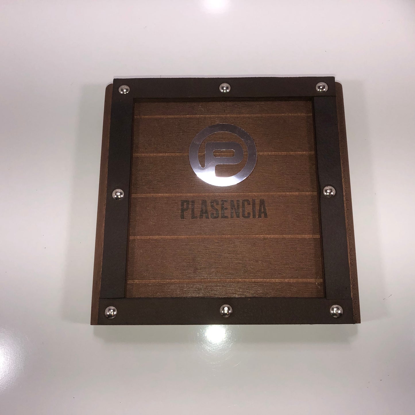 Plasencia Reserva Churchill Empty Wooden Cigar Box 8.5x8.25x1.5