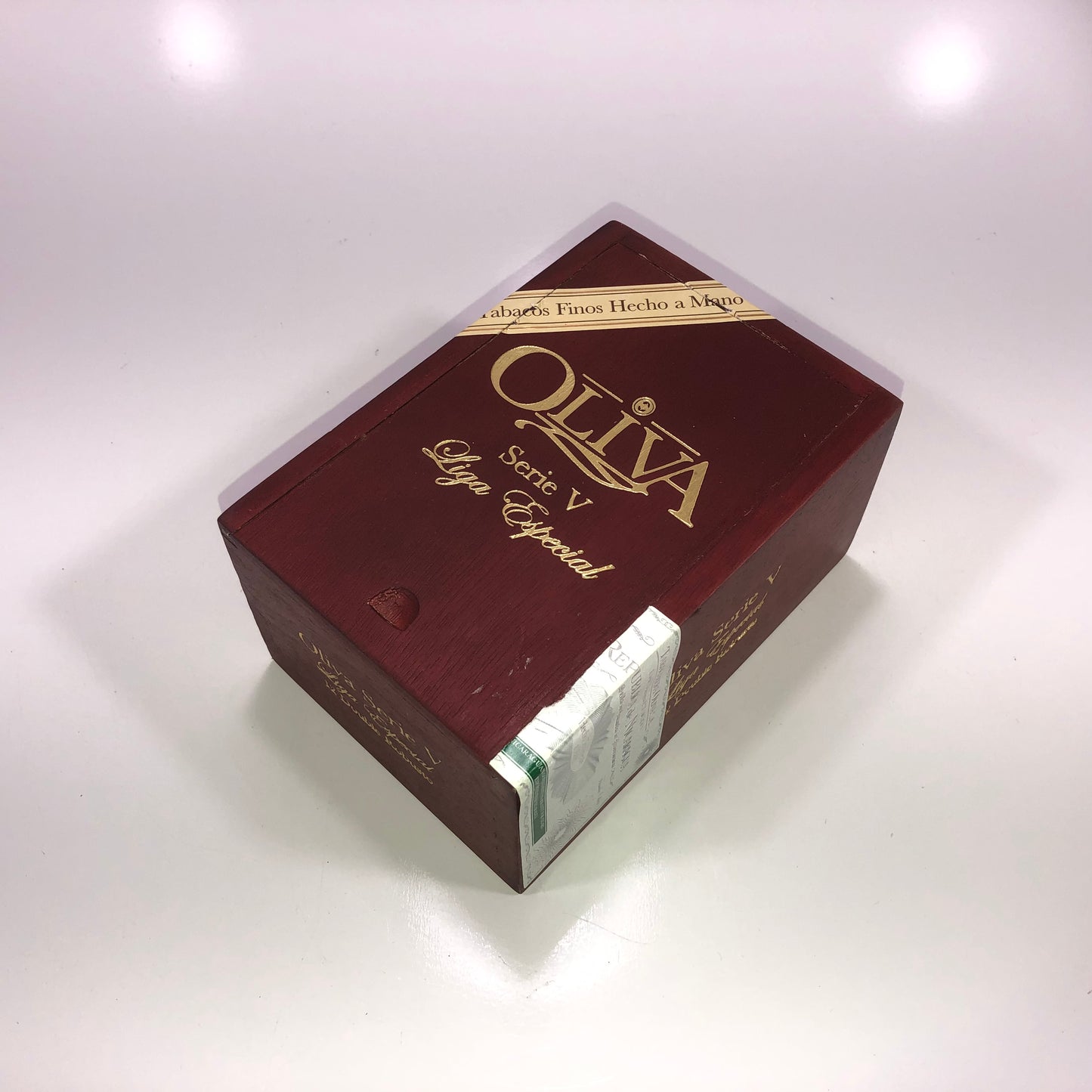 Oliva Serie V Double Robusto Empty Wooden Cigar Box 4x6x3