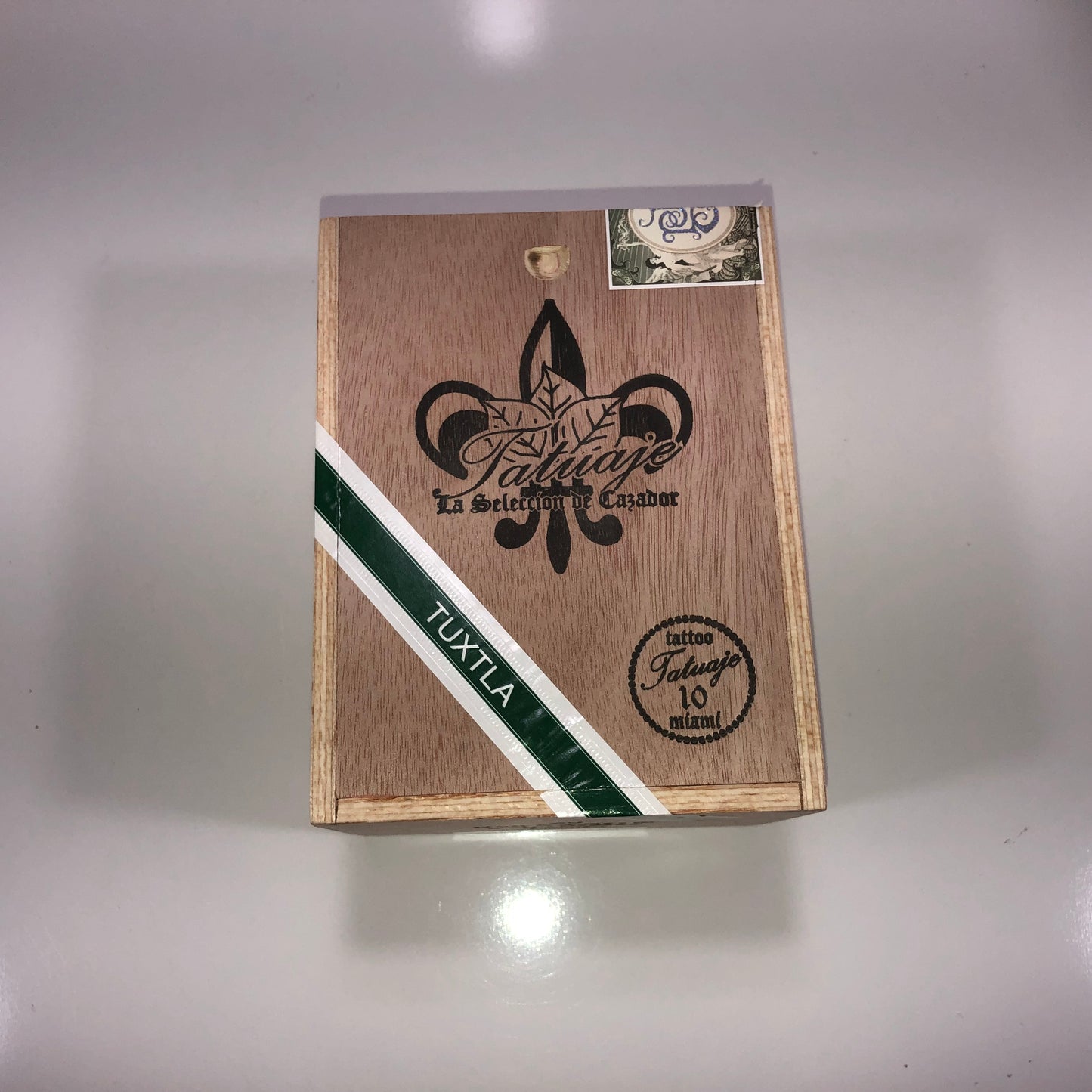 Tatuaje Tuxtla Bon Chasseur Empty Wooden Cigar Box 4.75x6x3.75