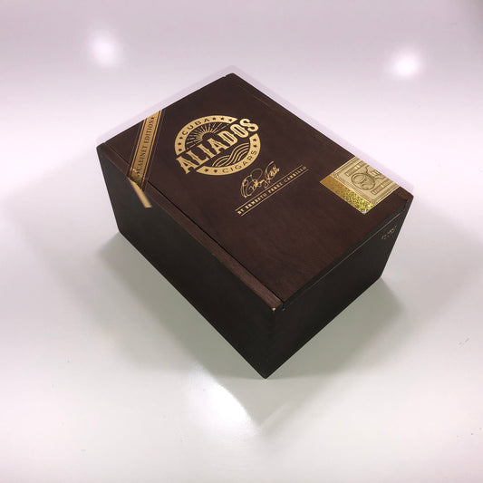 Aliados Toro Empty Wooden Cigar Box 5x7x3.75