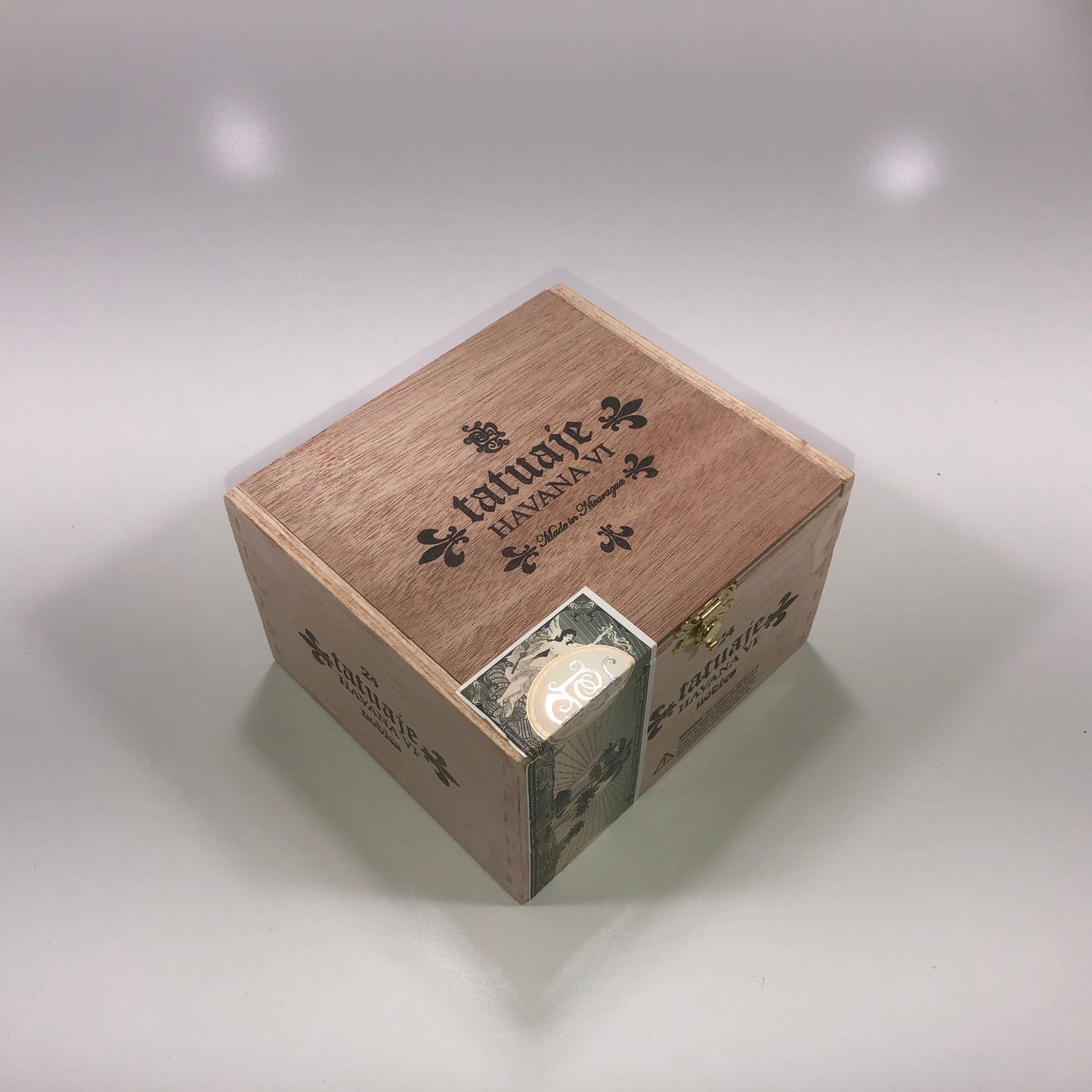 Tatuaje Nobles Empty Wooden Cigar Box 5.5x5x3.75