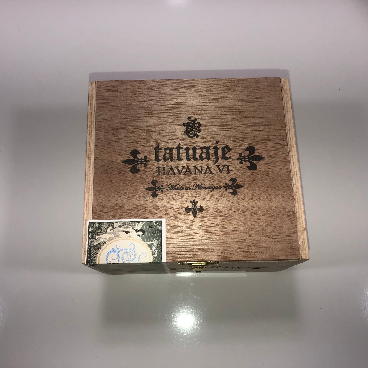 Tatuaje Nobles Empty Wooden Cigar Box 5.5x5x3.75