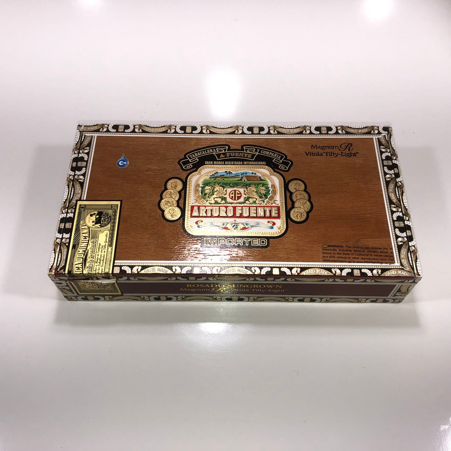 Arturo Fuente Rosado 58 Reserve Empty Cigar Box 11.25x6x2.25