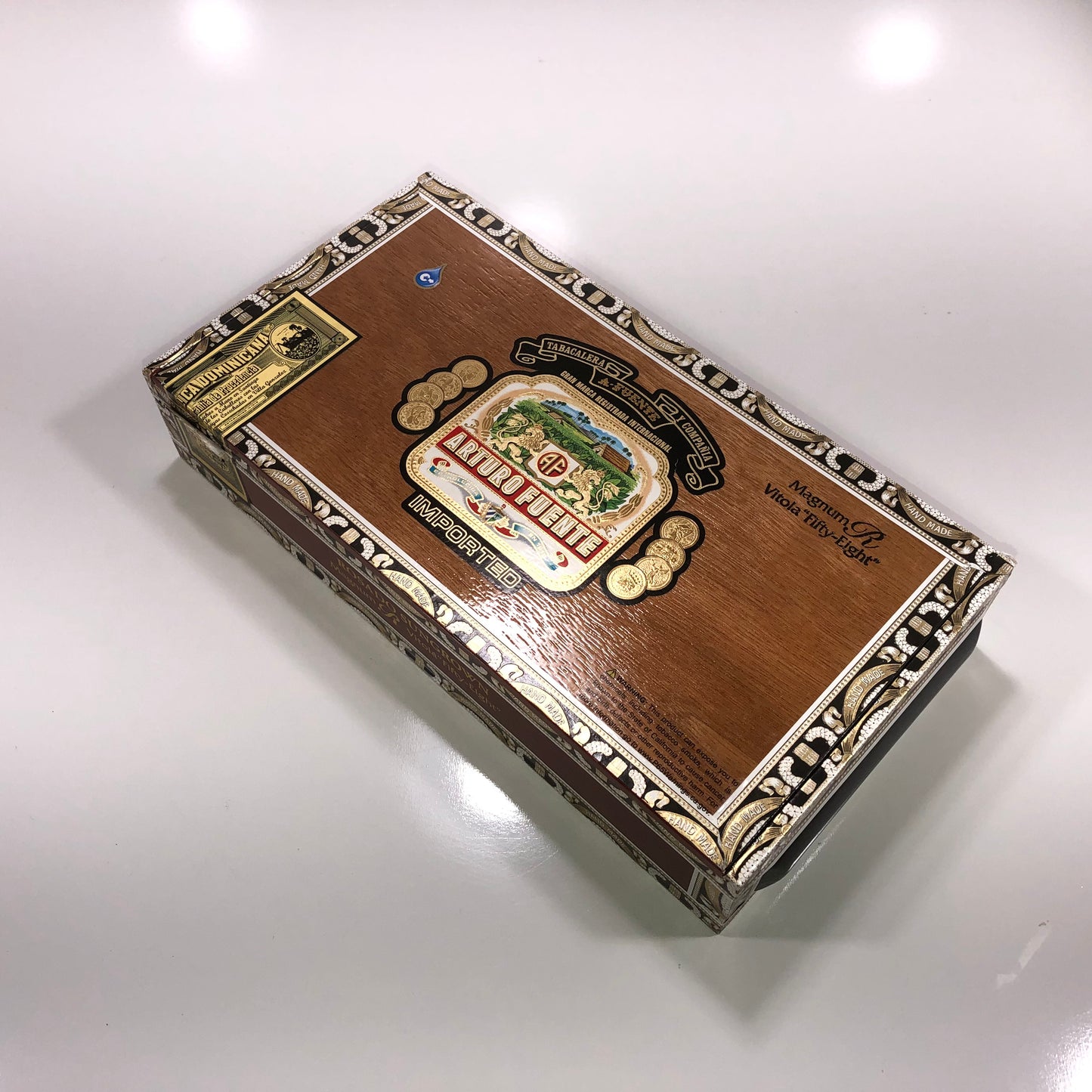 Arturo Fuente Rosado 58 Reserve Empty Cigar Box 11.25x6x2.25