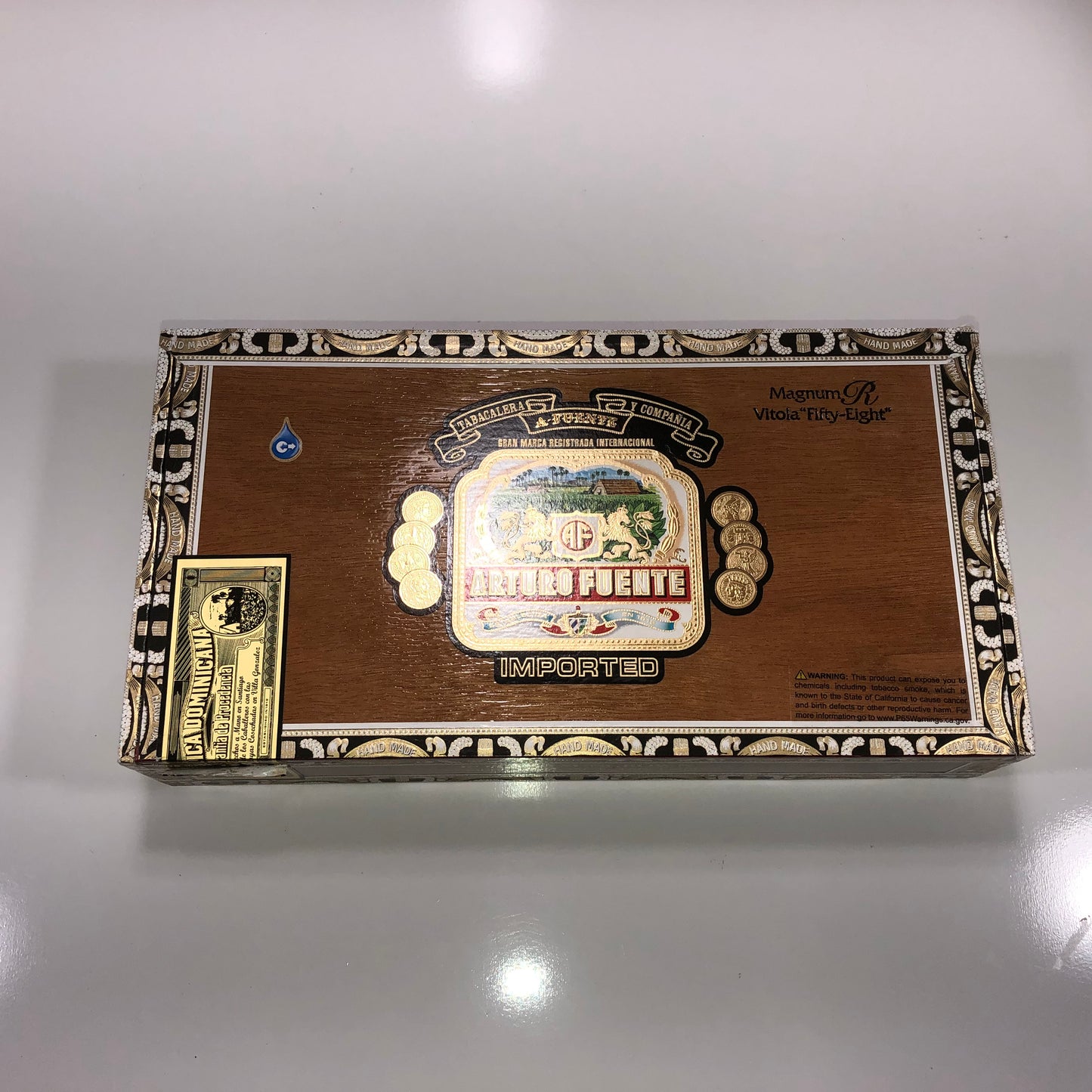 Arturo Fuente Rosado 58 Reserve Empty Cigar Box 11.25x6x2.25