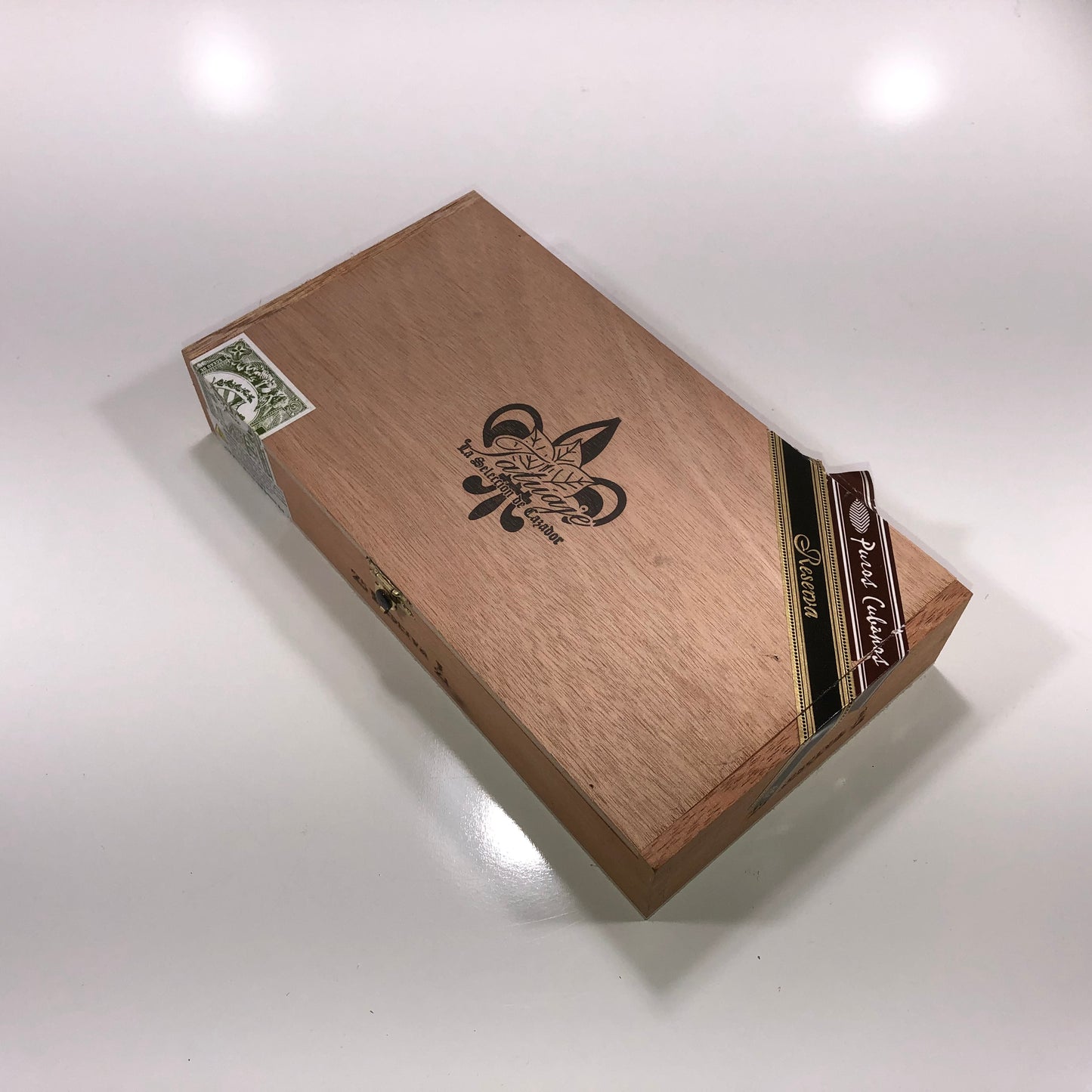 Tatuaje Reserva J Empty Wooden Cigar Box 10.5x5.75x2