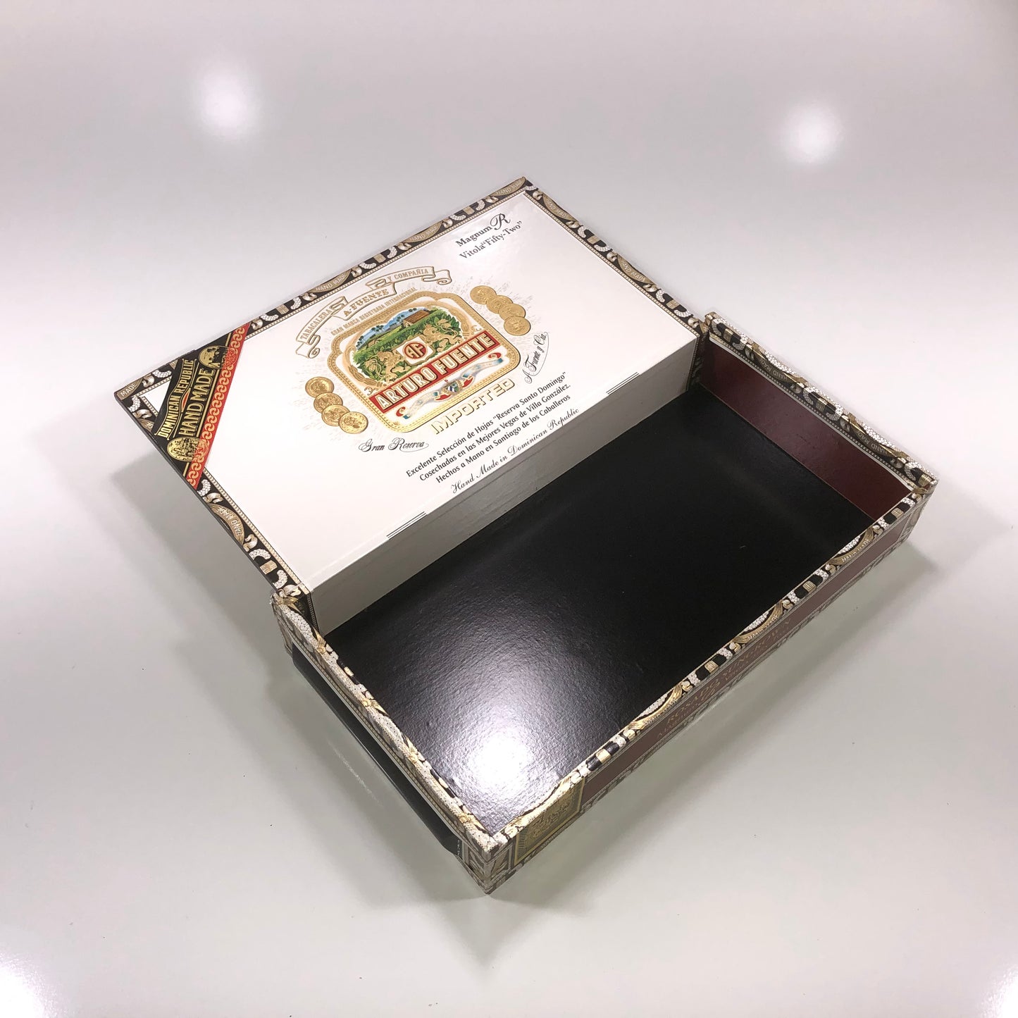 Arturo Fuente Rosado 52 Reserve Empty Cigar Box 11x5.5x2