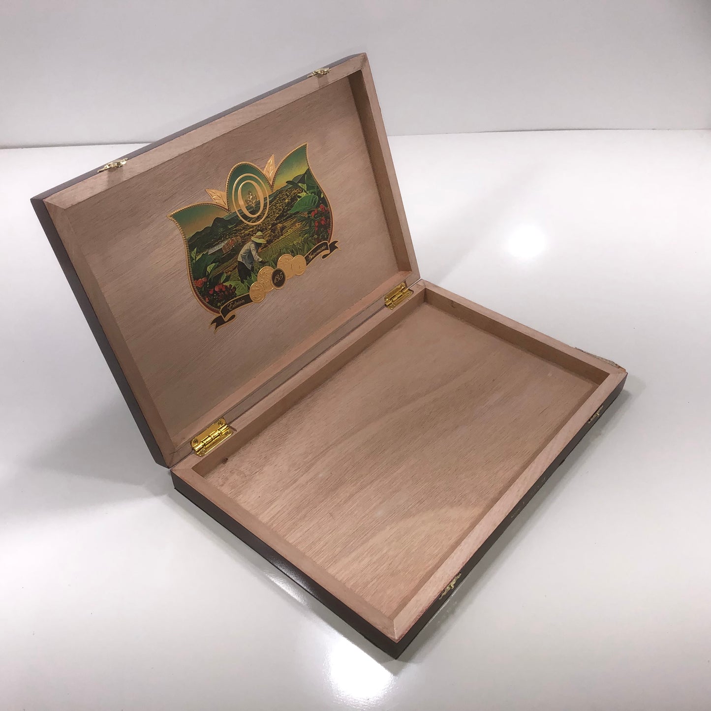 Oliva 135th Aniversario Empty Wooden Cigar Box 13.25x9x1.75 (1)