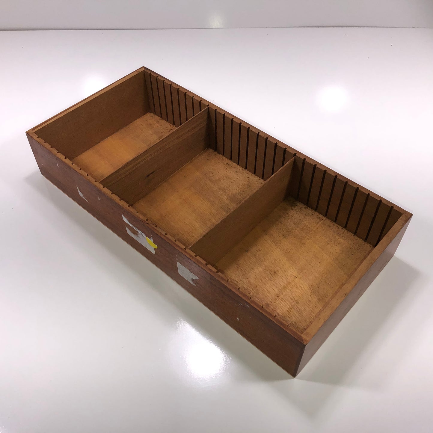 Empty Wooden Cigar Shelf Display 18x8.5x3.25