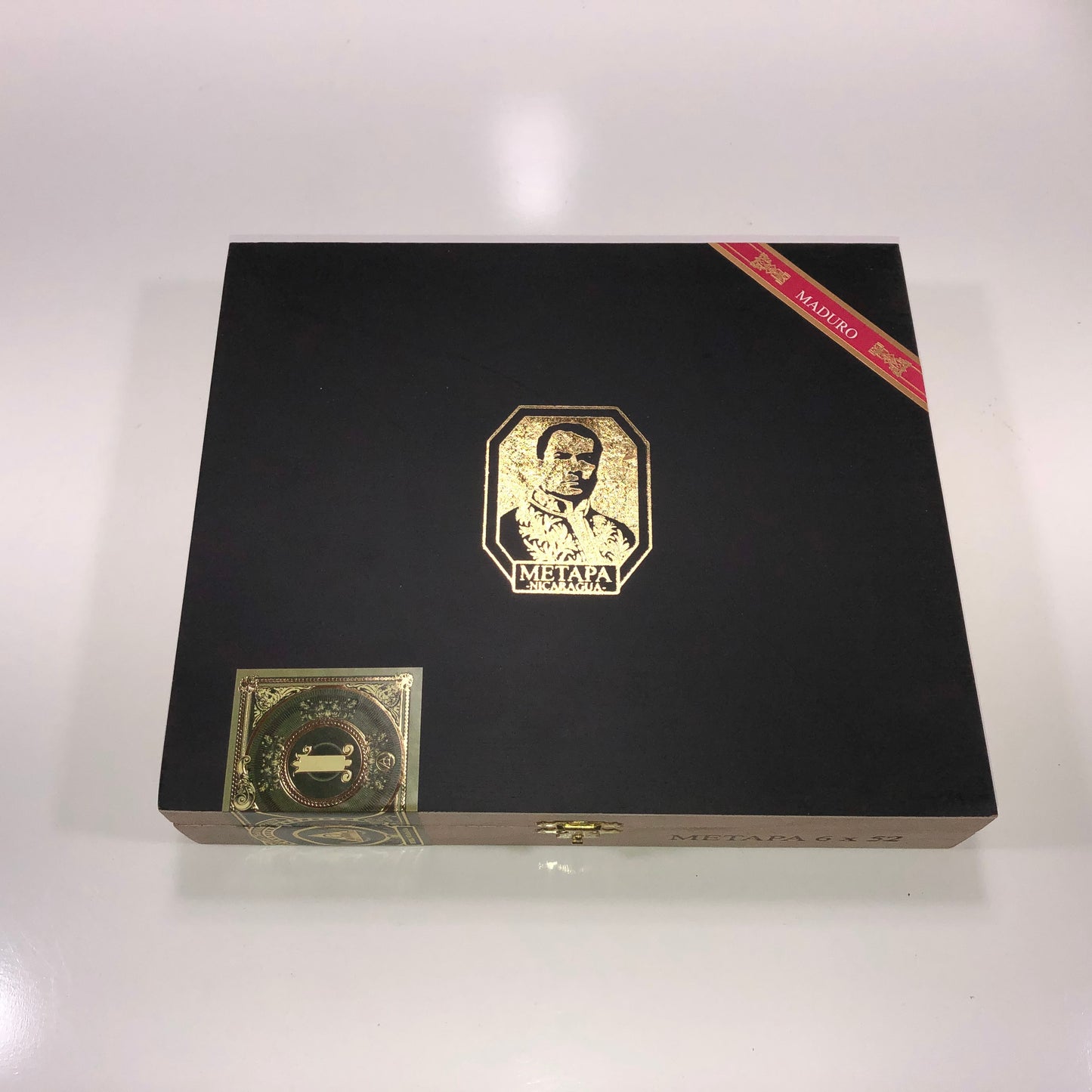 Foundation Metapa 52 Empty Wooden Cigar Box 9.25x8x1.75 (1)