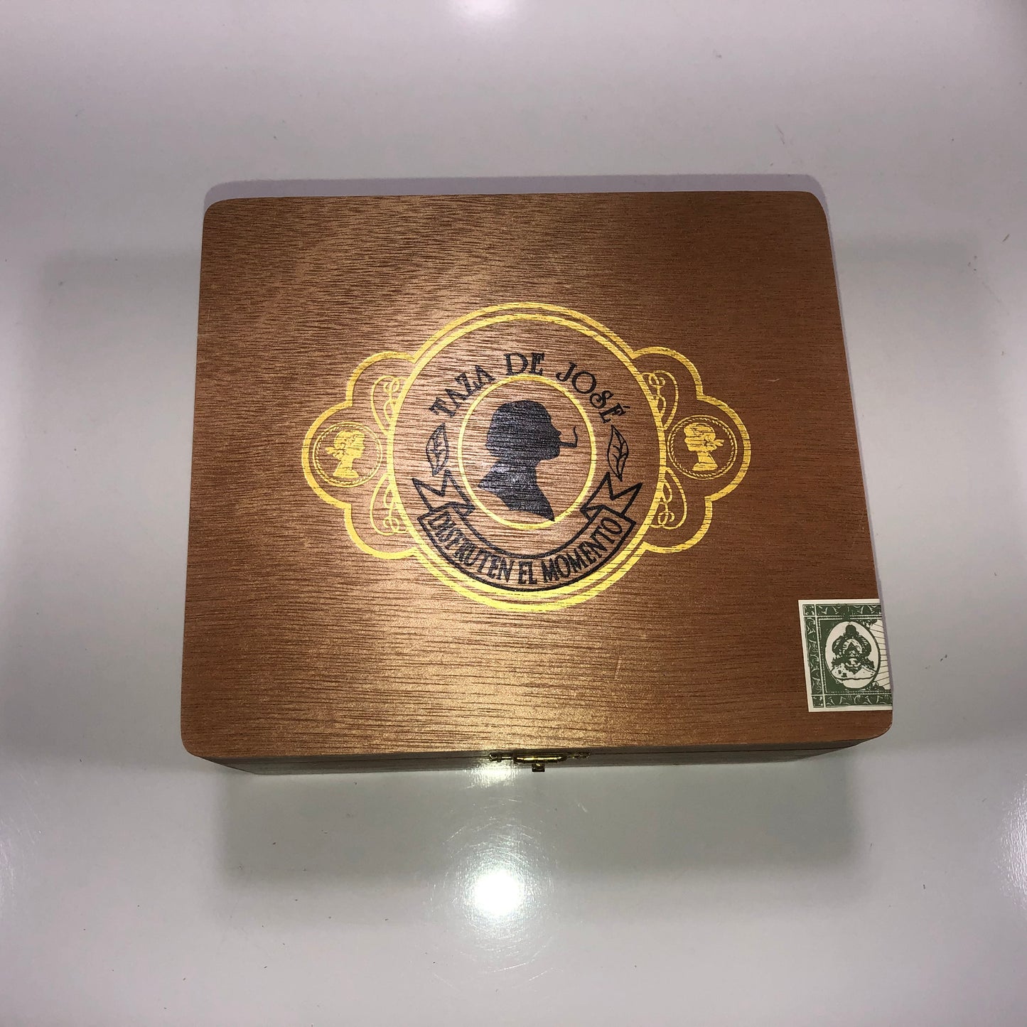 Taza De Jose Robusto Empty Wooden Cigar Box 6.75x6x3