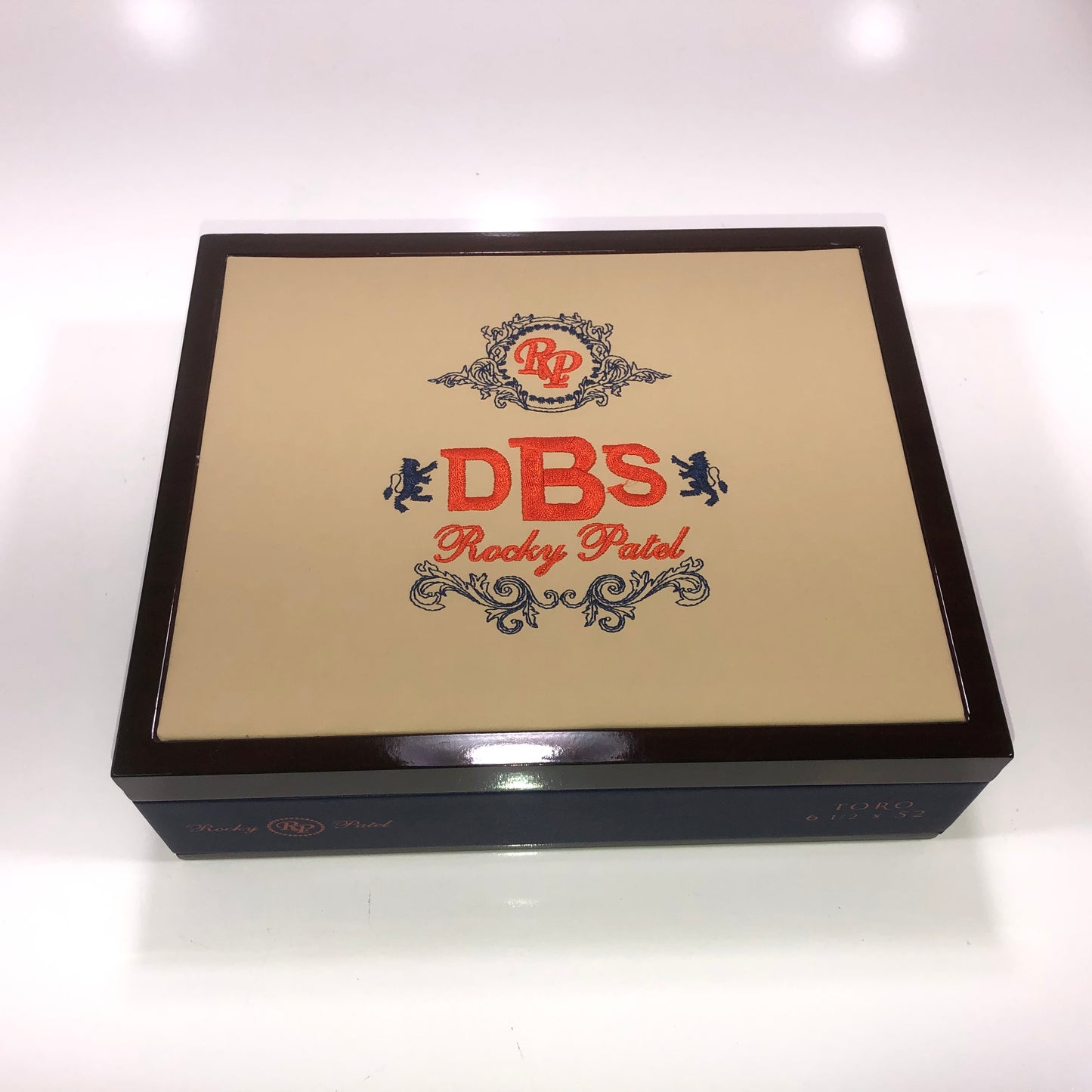 Rocky Patel DBS Toro Empty Wooden Cigar Box 9x7.5x2.75