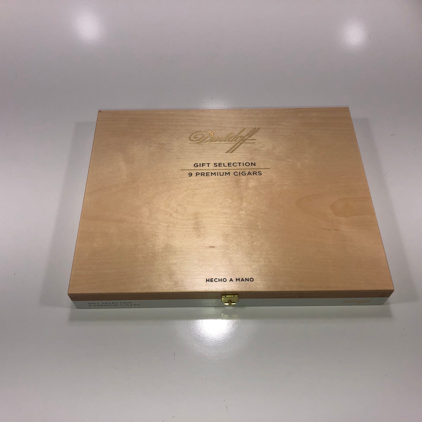 Davidoff Empty Wooden Cigar Box 10.75x8.5x1.25