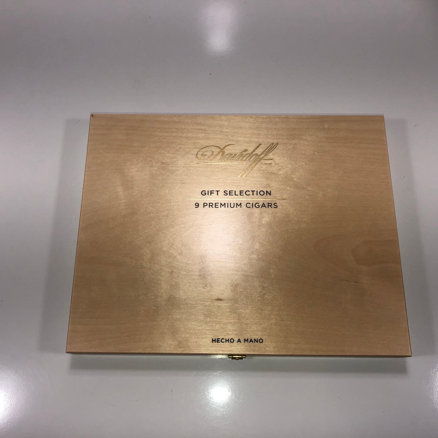 Davidoff Empty Wooden Cigar Box 10.75x8.5x1.25