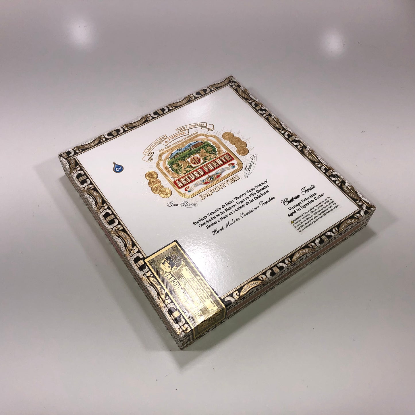 Arturo Fuente Chateau Empty Cigar Box 9.5x9.75x1.25