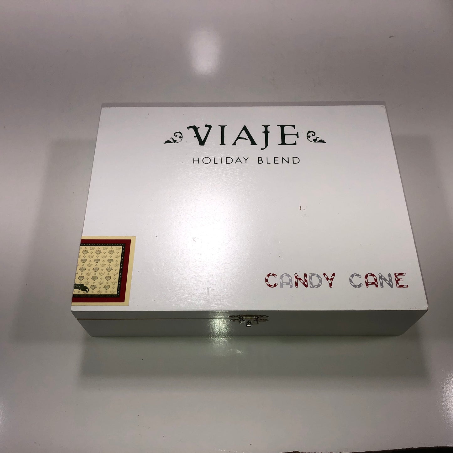 Viaje Seasonal Empty Wooden Cigar Box 9x7x2.25