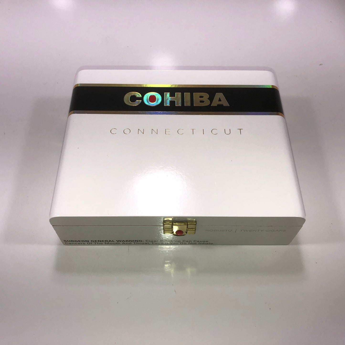 Cohiba Connecticut Robusto Empty Wooden Cigar Box 8.5x6.75x2.5