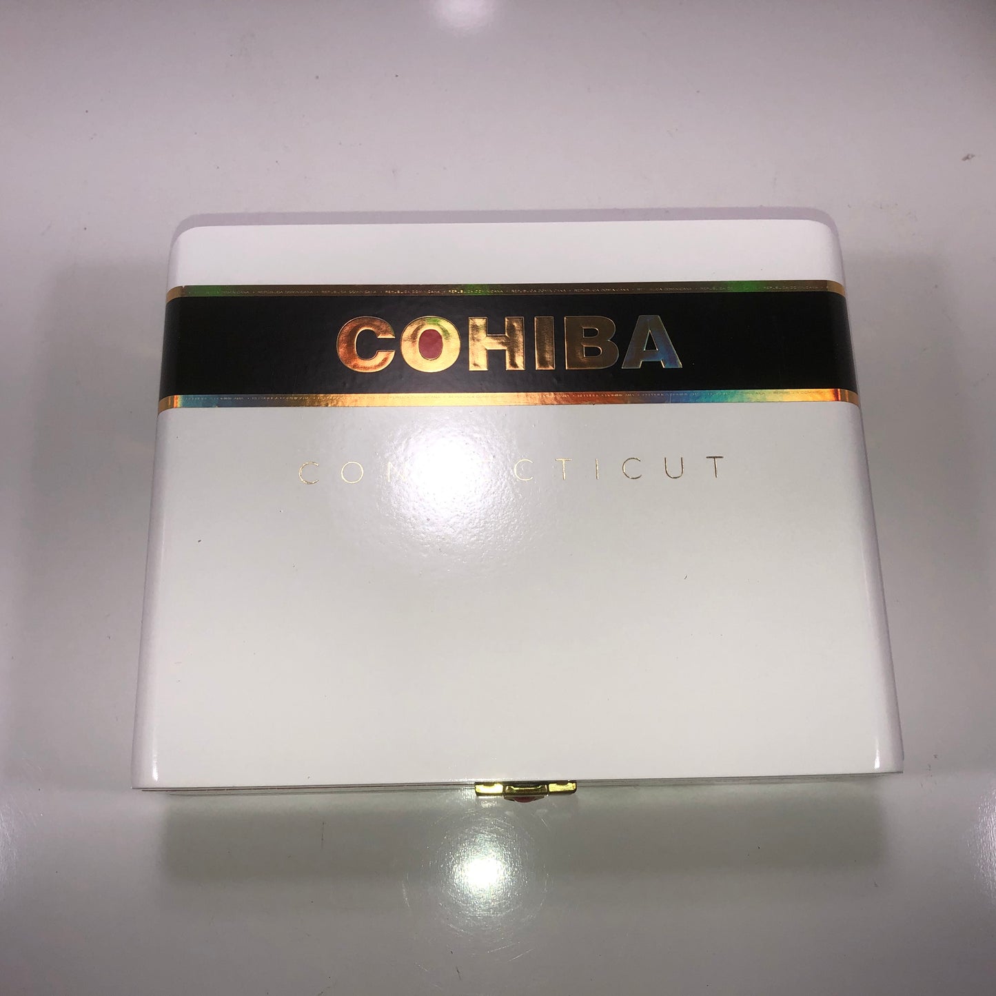 Cohiba Connecticut Robusto Empty Wooden Cigar Box 8.5x6.75x2.5