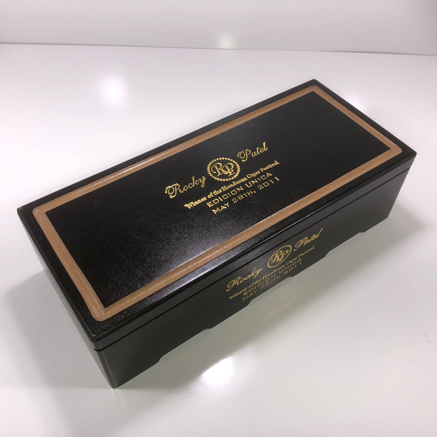 Rocky Patel Edicion Unica Empty Wooden Cigar Box 18x7.75x5