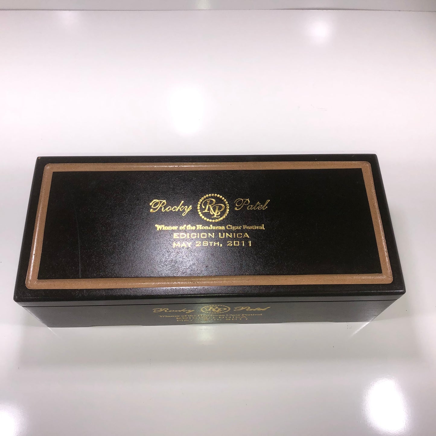 Rocky Patel Edicion Unica Empty Wooden Cigar Box 18x7.75x5