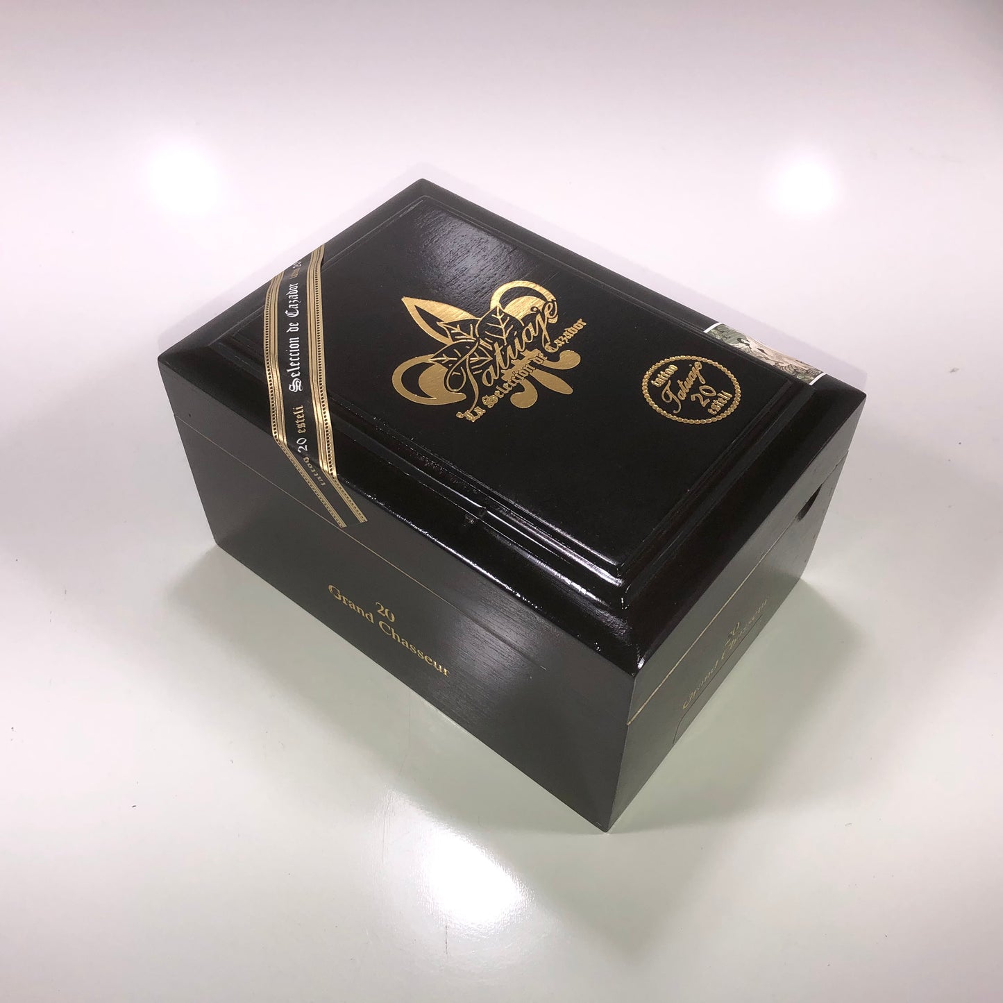 Tatuaje Grand Chasseur Empty Wooden Cigar Box 5.25x7.5x4.5