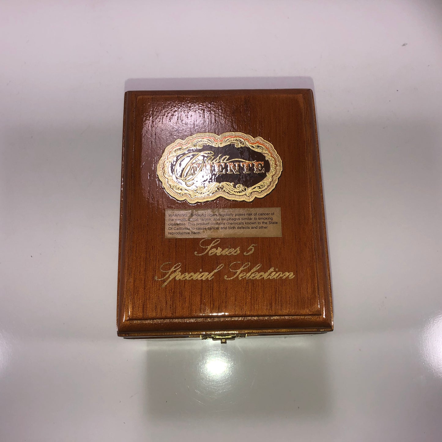 Arturo Fuente Casa 806 Empty Wooden Cigar Box 4.5x5.75x5