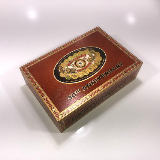 Perdomo 30th Connecticut Gordo Empty Wooden Cigar Box 10.5x7x3