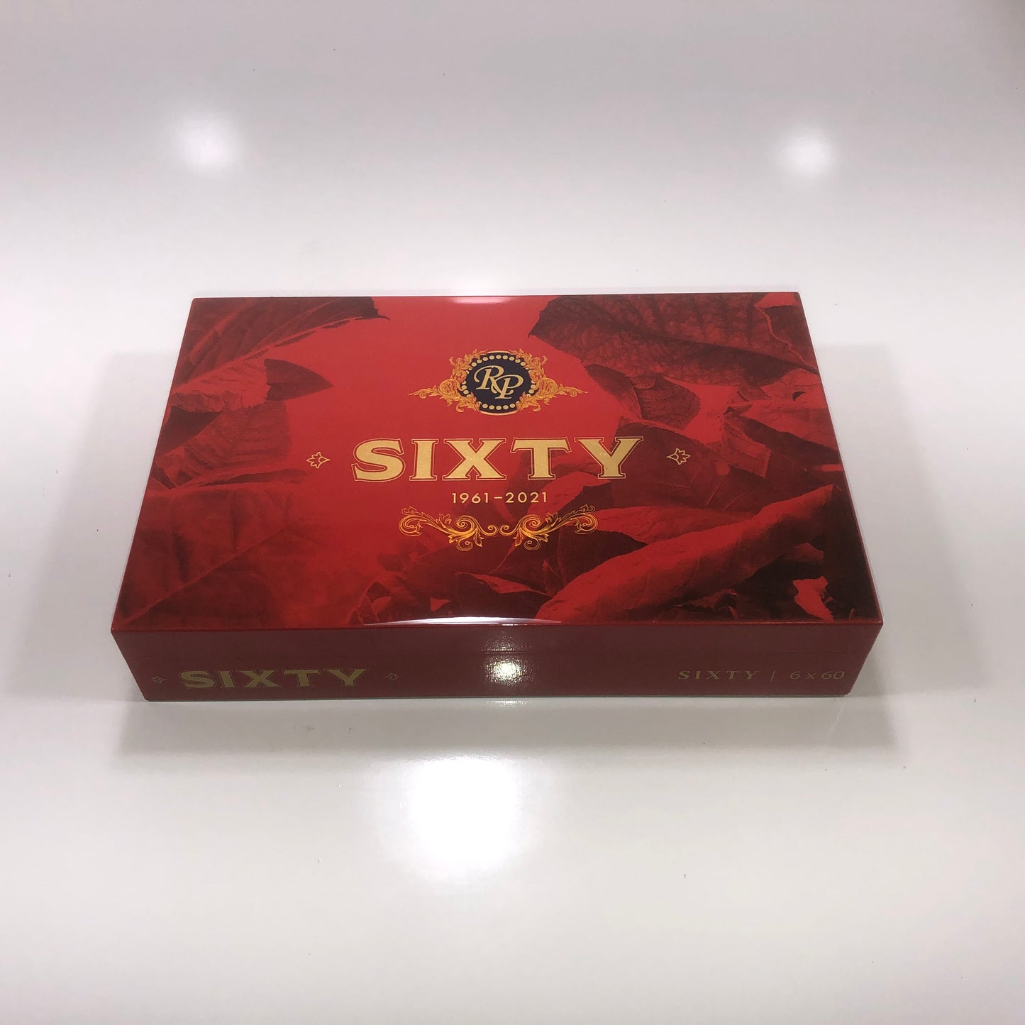 Rocky Patel Sixty Empty Wooden Cigar Box 11x7x2