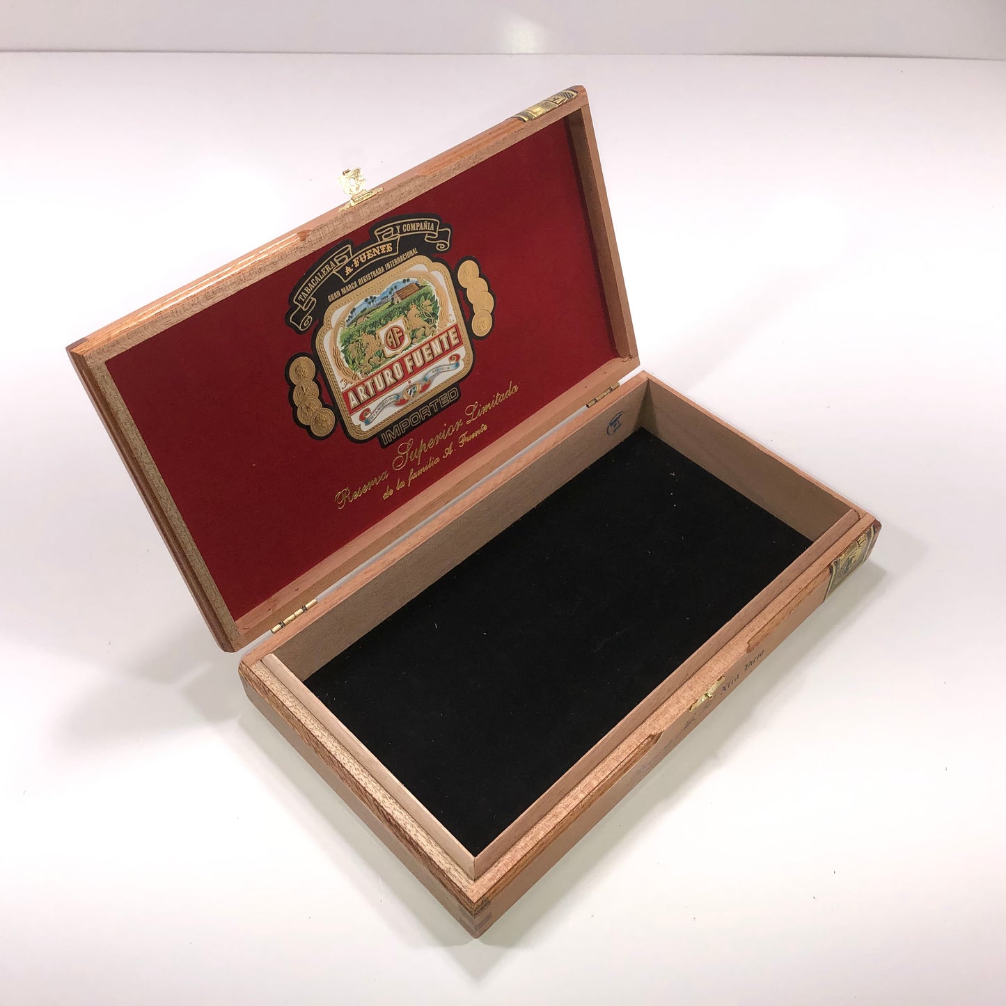 Arturo Fuente Anejo No50 Empty Wooden Cigar Box 11.25x6.25x2.25